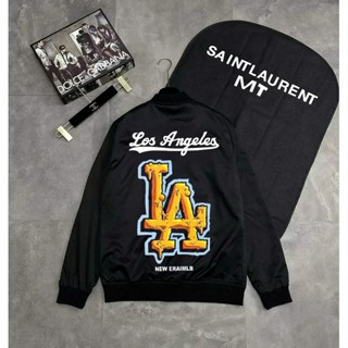  Áo Khoác Gió Nam Nữ MLB LA Logo Chữ In Cực Nét Gió 2 Lớp Chất Sịn Cực Đẹp Chuẩn Form-Áo Khoác Gió Hàng Hottrend  G26  