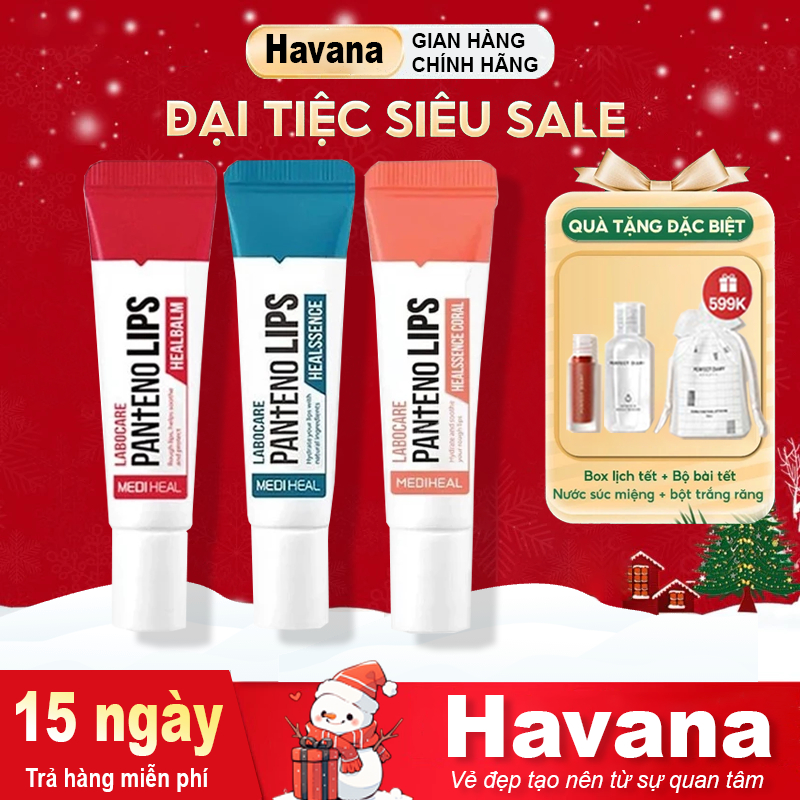 Son Dưỡng Mediheal Labocare Panteno Lips 10ml Giảm Thâm Môi, Giúp Môi Sáng Hồng