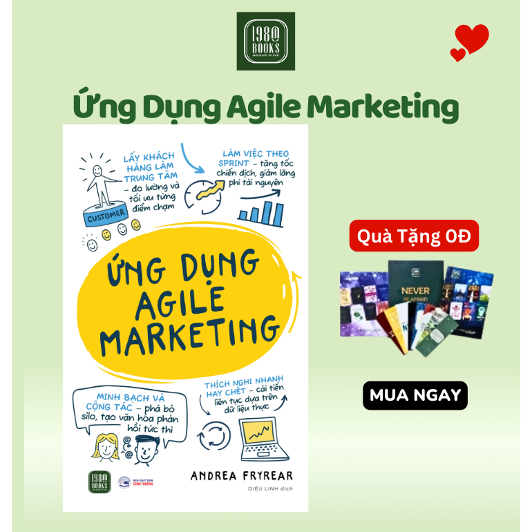 Sách - Ứng Dụng Agile Marketing - 1980bookshn