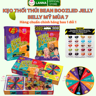  【HÀNG CHUẨN MỸ MÙA 7 TỔNG HỢP CÁC LOẠI KẸO THỐI THÚI BEAN BOOZLED JELLY BELLY MỸ 