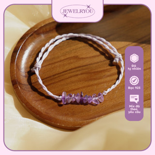 Vòng tay Rawchip Jewelryou đá năng lượng tình duyên may mắn tài lộc công việc - Jew01