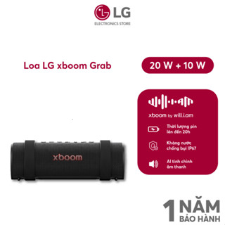   MODEL 2025  Loa bluetooth LG xboom Grab 20W - tinh chỉnh bởi will.i.am 