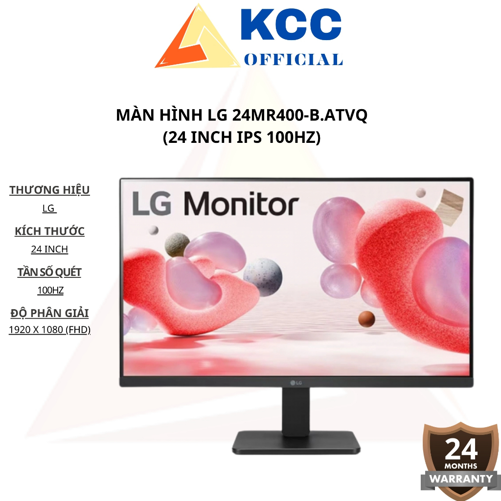 Màn hình LG 24MR400-B.ATVQ (24 Inch IPS 100Hz)