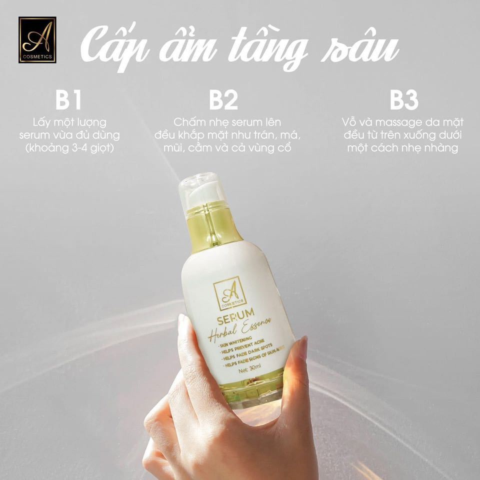 SERUM HERBAL ESSENCE ( SERUM CẤP ẨM CĂNG BÓNG DA)