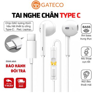  Tai nghe Type C dành cho 15 16 17 và Samsung Xiaimi Oppo cổng type C nghe nhạc chơi game 