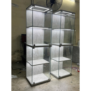 tủ kính 3 mặt