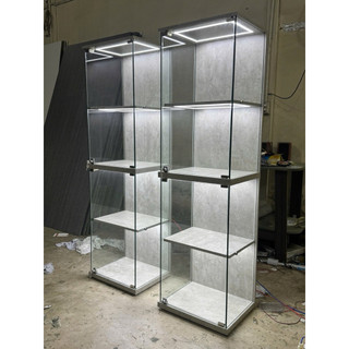 tủ kính 3 mặt