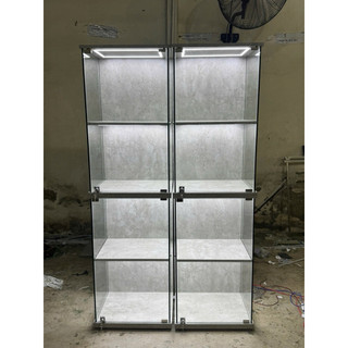 tủ kính 3 mặt