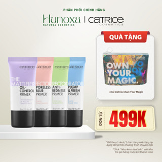  Kem lót Catrice Primer The Mattifier Oil-Control kiềm dầu dưỡng ẩm giảm dầu thừa và bã nhờn 30ml - HUNOXA 