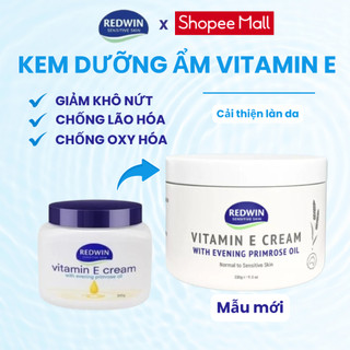  Kem dưỡng ẩm vitamin E Redwin hàng chính hãng Úc giảm nứt nẻ bong tróc chống lão hóa 330g 