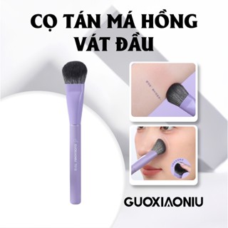 Cọ Tán Má Hồng GUOXIAONIU 2 in 1– Không Bết Phấn, Lông Mềm Mịn, Tán Màu Đều, Lên Màu Tự Nhiên