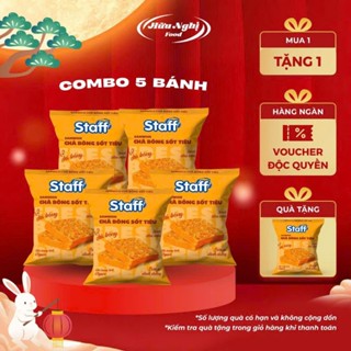 COMBO 5 Bánh mì Chà bông sốt tiêu 60g Staff