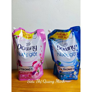  Túi Nước Giặt DOWNY 2 Trong 1 Vườn Hoa Thơm Ngát  Biển Xanh Tươi Mát 2.7KG 