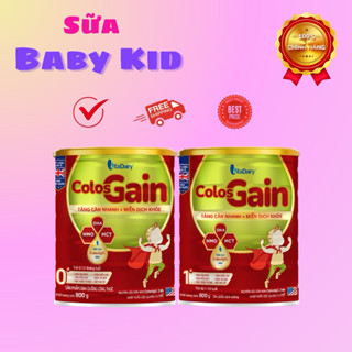 [Tích điểm-Đổi quà]Colos Gain đủ số 0+,1+ lon 800gr(Date 2027)