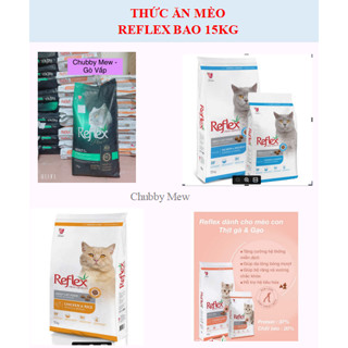 (Bao Reflex 15kg) Hạt Reflex bao lớn 15kg - Thức ăn cho mèo - Petshop Chubby Mew