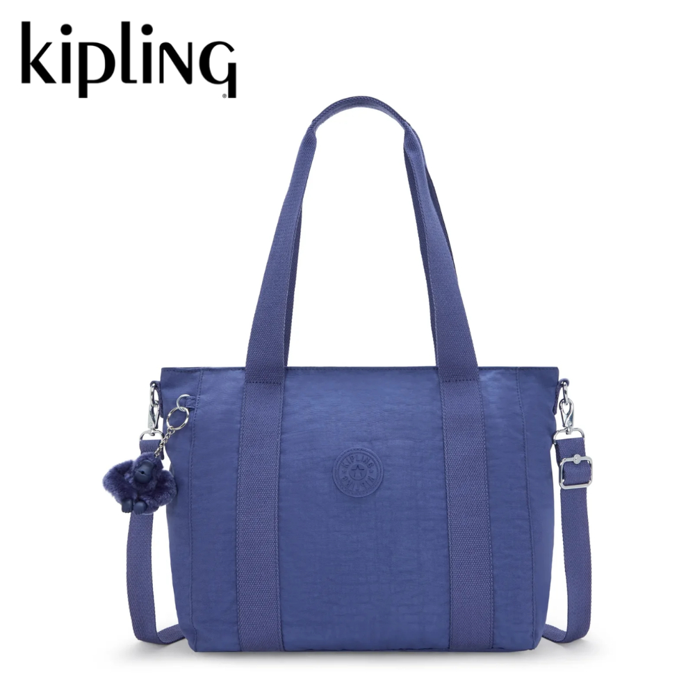 Kipling Túi Đeo Vai Nữ Tote Bag ASSENI S Ocean Blue HUKI4400DS