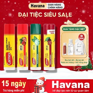 Son Dưỡng Môi Carmex - Lipstick, Dưỡng Không Màu, Dưỡng Ẩm, Giảm Khô Môi