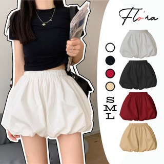 Quần SHORT BÍ NGÔ 2 Lớp Cạp Lưng Thun Chất Kate QU03, Quần Đùi Nữ Kiểu Phồng Bồng Bềnh Flo'ra