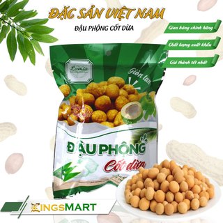 [Siêu tiết kiệm] Combo 50 túi Đậu phộng cốt dừa LAMIA TRƯỜNG PHÁT - Đặc sản Ninh Bình - Túi 65g - Kingsmart