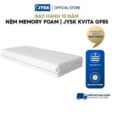 Nệm memory foam | JYSK KVITA | R160/180xD200xC22cm