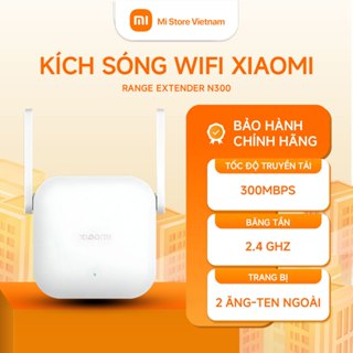  Kích Sóng Wifi Xiaomi WiFi Range Extender N300 Chính Hãng BH 6 Tháng 