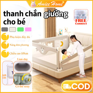 thanh chắn giường cho bé,Thanh chắn cũi trẻ em nâng 1 bên chất lượng cao, An toàn, sinh thái
