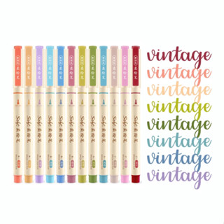  Bộ 3 bút Soft Brush Sign Pen luyện viết Calligraphy Bullet Journal Trang trí sổ 