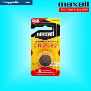 Pin CR2032 Maxell 3V Vỉ 1 Viên Cao Cấp Made In Japan - Hàng Chính Hãng