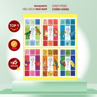  Sách - Bộ sách tô màu: Tớ là họa sĩ   Nhã Nam  