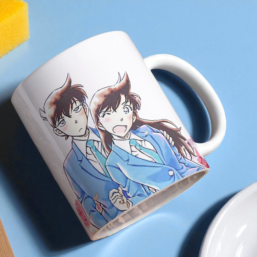 Cốc Ly Sứ In Hình Thám Tử Lừng Danh Conan Nhiều Mẫu