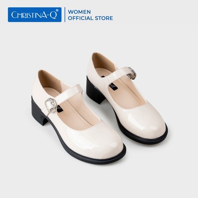 Giày Búp Bê Nữ Mũi Tròn CHRISTINA-Q GBB205H