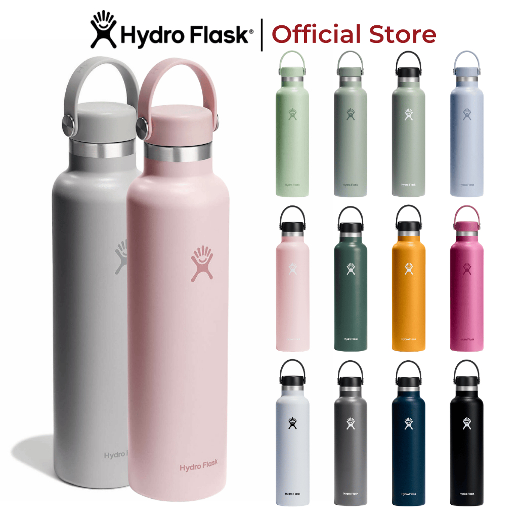 Bình giữ nhiệt Hydro Flask 710ml Standard Flex Cap 24 oz chính hãng, giữ nhiệt tốt, an toàn | BigBuy360 - bigbuy360.vn