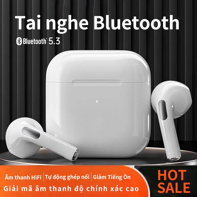 Tai nghe Bluetooth không dây P4 TWS có chức năng khử tiếng ồn dành cho thể thao và chơi game