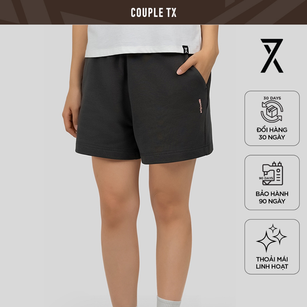 Quần short Nữ Couple TX French Terry Form DLPHIN WSR 2050