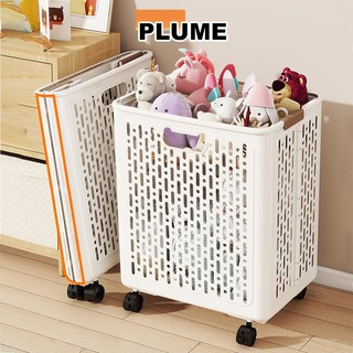 Giỏ Đựng Đồ Chơi Giỏ Đựng Quần Áo Gấp Gọn Giỏ Nhựa Đa Năng Có Bánh Xe Chất liệu PP chất lượng cao 