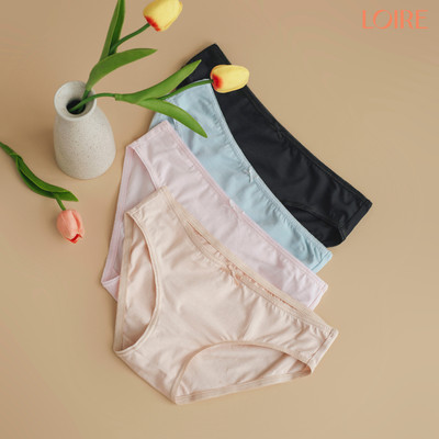 Quần Lót Nữ Loire Chất Cotton Mềm Mại Thoáng Mát Thấm Hút Tốt Đáy Quần Kháng Khuẩn Loirechic QL250516