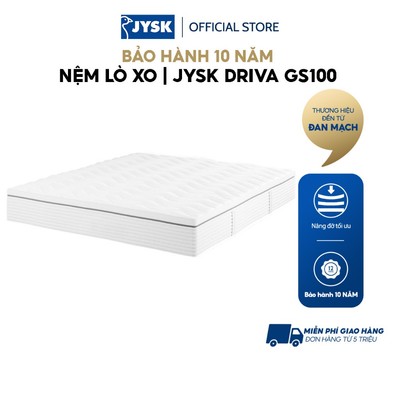 Nệm lò xo | JYSK DRIVA GS100 VF DREAMZONE | R160/R180x200x28cm