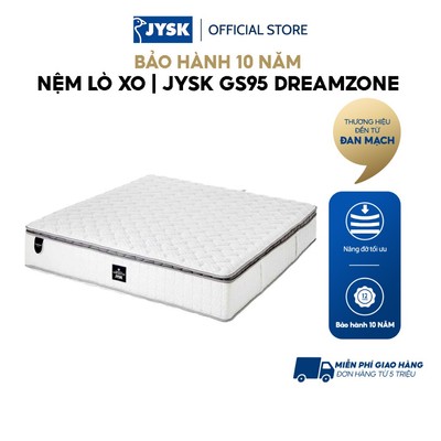 Nệm lò xo | JYSK GS95 | R160xD200xC28cm