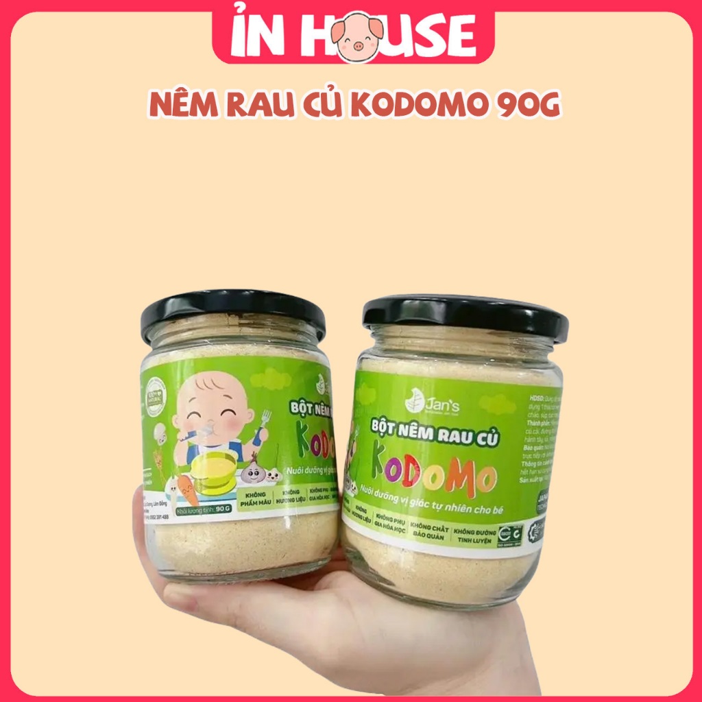 [xả hàng DATE 8/2026] NÊM RAU CỦ KODOMO hũ 90g