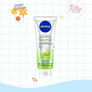  Tinh Chất Dưỡng Thể NIVEA Vitamin Extra Bright C&AHA Dưỡng Sáng & Làm Sạch Da Chết  300 ml  