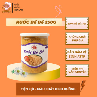 [SIÊU NGON – GIÁ TIẾT KIỆM] Hộp 250g Ruốc Bề Bề (Tôm Tít) – Tặng 50g Ruốc Tôm Khi Mua 500g