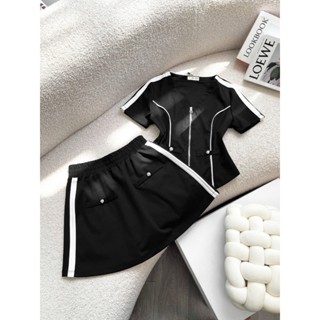 Set Bộ Bigsize Nữ Tú Mỡ Thiết Kế Trẻ Trung Set Bộ Khóa Kéo Kyle Đi Làm Dạo Phố Đủ Size 45-80kg DB0183