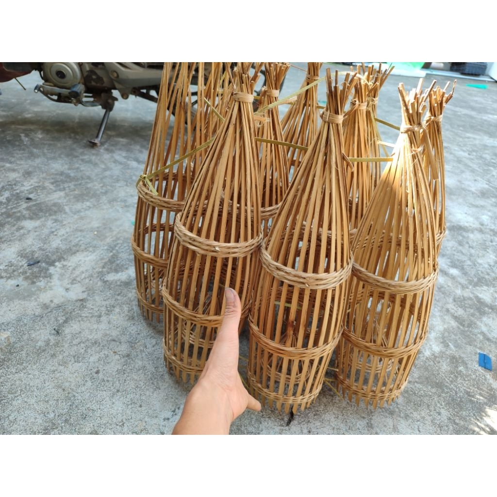 Rọ bẫy cá rô đồng , xà di cá rô  com bo 5 sản phẩm