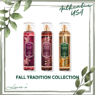    Mini   Body mist WHIPPED HONEY VANILLA AUTUMN DRIVE SUNRISE WOOD - Xịt thơm Bath & Body Works Mỹ 