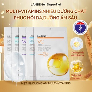 LANBENA Mặt Nạ dưỡng da đa tầng (10pcs) - Vitamin C, Dưỡng Ẩm Dịu Da B5 BHA, B3 và VA.Nuôi dưỡng và phục hồi Skincare