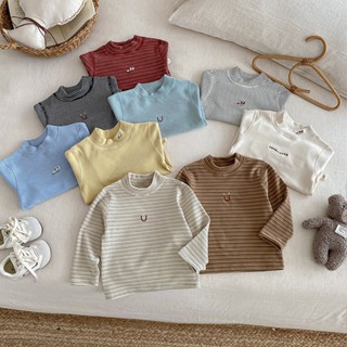  Áo giữ nhiệt trẻ em size 8-23kg Áo giữ nhiệt cho bé trai bé gái cổ cao 3cm nhiều mẫu đẹp 