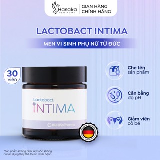 Viên uống men vi sinh phụ nữ Lactobact Intima nhập khẩu chính hãng từ Đức