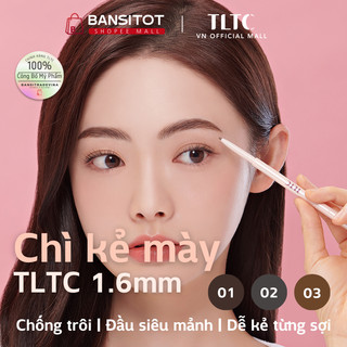 Chì kẻ mày siêu mảnh TLTC Sketch Brow Pencil 1.6mm chống trôi lâu trôi dễ kẻ tự nhiên / chì+đầu chải