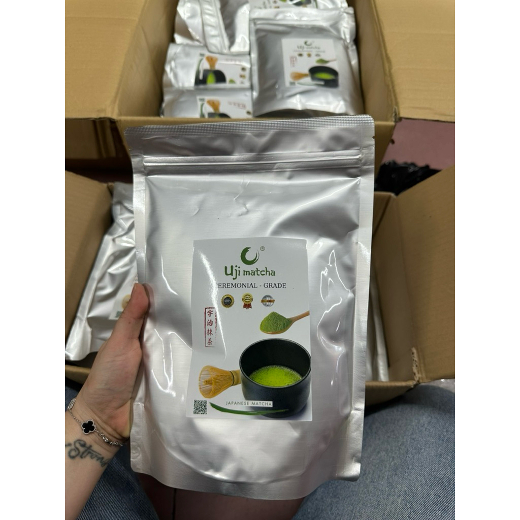 (NSX 19.09.25) Bột Matcha Uji Ceremonial Grade túi 500gram