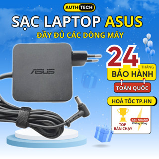 Sạc Laptop Asus 65W/90W, Sạc Asus Chân To/Nhỏ, Cục Sạc Máy Tính Asus Vivobook, BẢO HÀNH 24 THÁNG